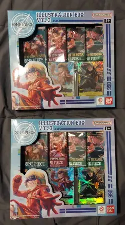 One Piece TCG Lot of (2), Illustration Box Vol. 3 - Image 1