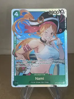 Nami OP14-031 SR Foil One Piece The Azure Sea's Seven - Image 1