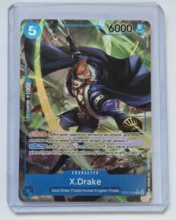 X. Drake R Alt Art Op05-055 One Piece Awakening of the New Era English - Image 1