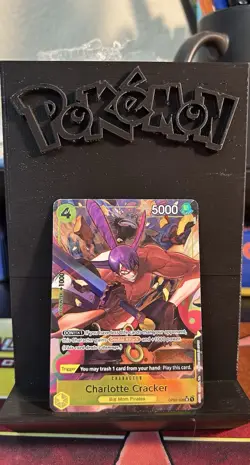 One Piece Charlotte Cracker OP03-108 Alt Art The Best English Nm (B) - Image 1