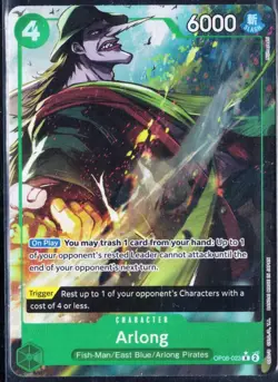Arlong OP06-023 Alt Art PRB-01 Premium the Best English NM/M One Piece CCG - Image 1