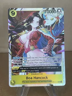 Boa Hancock OP14-112 SR The Azure Sea’s Seven Foil One Piece TCG English - Image 1