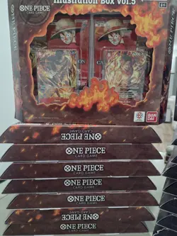 One Piece Illustration Box IB05 + IB06 Vol 5 & 6 - Vol 5(8) Vol 6(8) Lot Of 16 - Image 3
