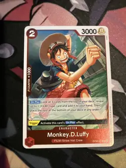 One Piece TCG Wings of The Captain Foil Monkey D Luffy (013) - Image 1