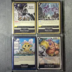 ONE PIECE ENG TCG: BLACK MARSHALL D TEACH BLACKBEARD CORE DECK 86 CARD NEAR MINT - Image 4