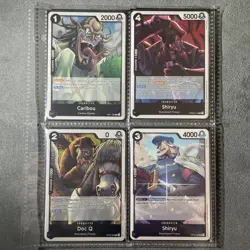 ONE PIECE ENG TCG: BLACK MARSHALL D TEACH BLACKBEARD CORE DECK 86 CARD NEAR MINT - Image 5