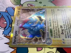 Feraligatr Delta Species Holo Card 2/101 Dragon Frontiers LP/MP - Image 3