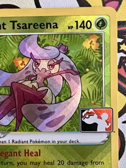 Pokemon Card Radiant Tsareena 016/195 Prize Pack Series 3 Stamped - NM - Image 3