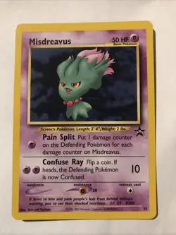 Pokemon MISDREAVUS Black Star Promo Card # 39 RARE - Image 1