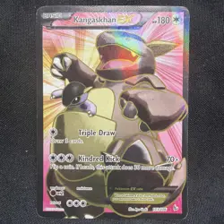 Pokemon TCG Kangaskhan EX Flashfire Full Art Holo Ultra Rare Card 103/106 - Image 1