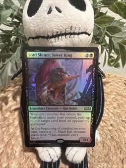 MTG Foil Lord Skitter, Sewer King NM Wilds Of Eldraine Magic The Gathering Card - Image 1