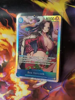 One Piece 500 Yrs in the Future BOA HANCOCK Character SR Card #OP07-051 R HTF - Image 2