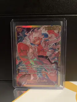 Monkey.D.Luffy OP05-119 SEC - One Piece TCG - English Card Near-Mint Secret Rare - Image 1