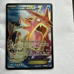 Gyarados EX 114/122 Holo Full Art Ultra Rare Pokemon TCG XY Breakpoint Card NM - Image 1