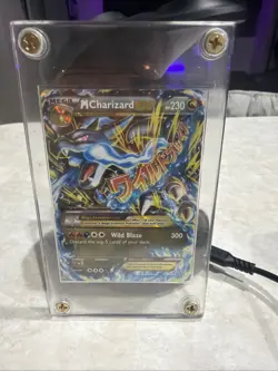 Pokemon TCG Mega M Charizard EX Flashfire Holo Ultra Rare Card 69/106 - Image 1