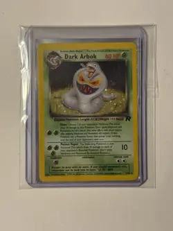 Pokemon TCG Dark Arbok Holo Rare Card 2000 Unlimited 2/82 - LP/MP - Image 1