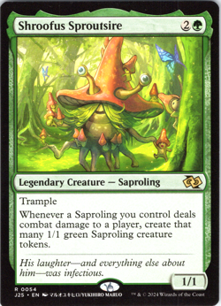 MTG Anime Shroofus Sproutsire J25 Foundations Jumpstart NM Rare Commander Card! - Image 1
