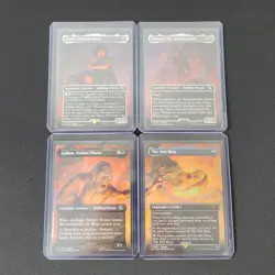 MTG LTR Lord Of The Rings The One Ring Scene Set FOIL 448 - 451 (C) - Image 1