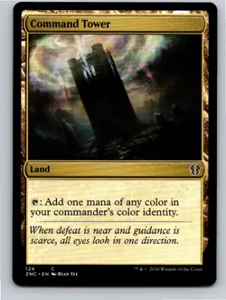 Magic the Gathering Command Tower Zendikar Rising Commander MTG Free Shipping! - Image 1
