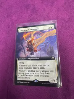 Firemane Commando (Extended Art) Commander: March of the Machine Regular - Image 1