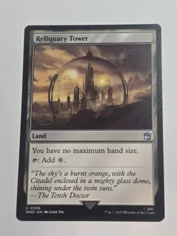 1x Reliquary Tower - Universes Beyond: Doctor Who - NM - MTG - Image 1