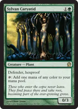 Near Mint x 1 Sylvan Caryatid - Foil Theros - Image 1