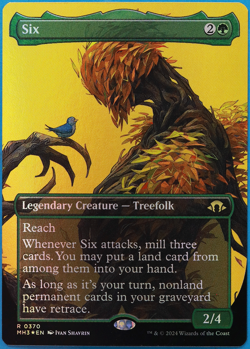 Six (Borderless) FOIL Modern Horizons 3 MINT (503669) ABUGames - Image 1
