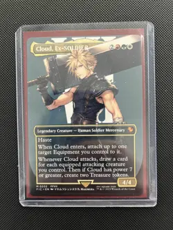 Cloud, Ex-SOLDIER (Borderless) Commander: Final Fantasy Regular - Image 1