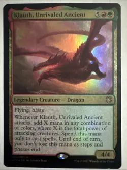 Klauth, Unrivaled Ancient (Foil) - MTG Commander: Adventures in Forgotten Realms - Image 1