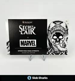 MAGIC THE GATHERING SECRET LAIR MARVEL SPIDER-MAN MANA SYMBIOTE RAISED FOIL - Image 1
