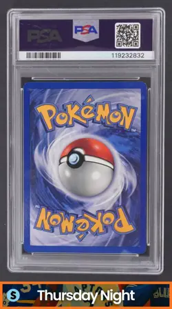 1999 POKEMON UNLIMITED #9/102 MAGNETON RARE HOLO PSA 8 - Image 2