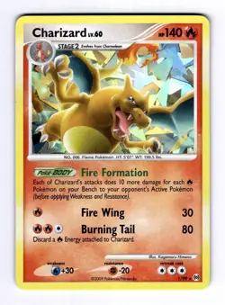 Charizard Arceus #1 (2009) Holo NM Pokemon (Cracked Ice) - Image 1