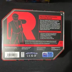 Pokemon - Destined Rivals - Team Rocket Tin (x6) - New/Sealed w/checklane packs - Image 5