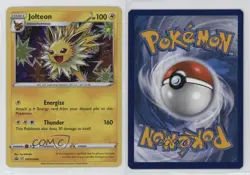 Cosmos Holo - Jolteon (Battle Styles Blisters) Pokemon Sword & Shield Black Star - Image 3