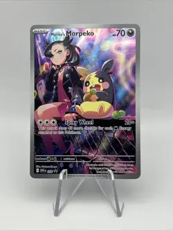 1x Marnie's Morpeko - SVP206 - SVP Black star Promos NM-Mint Pokemon SV Black St - Image 1