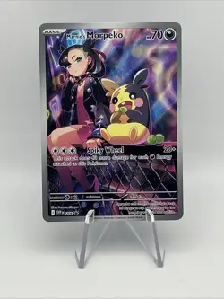1x Marnie's Morpeko - SVP206 - SVP Black star Promos NM-Mint Pokemon SV Black St - Image 3
