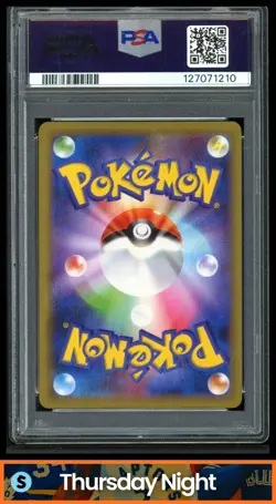 2019 POKEMON SUN & MOON MIRACLE TWINS (JP) SLOWPOKE & PSYDUCK GX TAG TEAM PSA 10 - Image 2