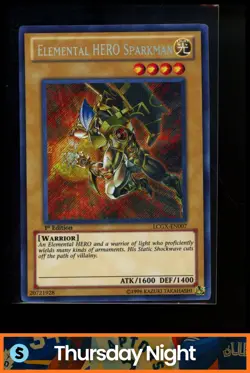 2006 YU-GI-OH! STARTER DECK SPECIAL EDITION ENGLISH ELEMENTAL HERO SPARKMAN - Image 1