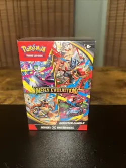 Pokemon TCG Mega Evolution Booster Bundles New Sealed 6 Packs - Image 1