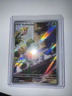 Pokemon TCG Bulbasaur Stellar Crown Illustration - Image 2