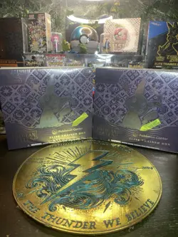 POKEMON: PALDEAN FATES POKEMON CENTER ELITE TRAINER BOX) FACTORY SEALED IN HAND - Image 5