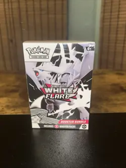 Pokemon TCG Scarlet & Violet White Flare 6 Booster Packs Box Factory Sealed New - Image 1