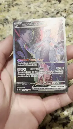 Pokemon TCG Team Rockets Mewtwo EX Special Illustration Destined Rivals - Image 2