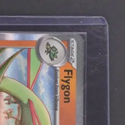 2025 POKEMON ME02: PHANTASMAL FLAMES BLACK STAR PROMO #MEP-016 FLYGON STAFF - Image 5