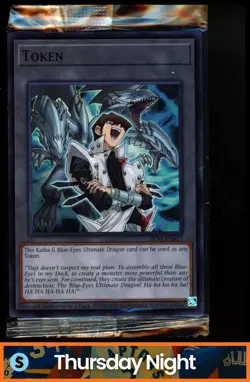 2024 YU-GI-OH! LEGACY OF DESTRUCTION: KAIBA AND BLUE-EYES ULTIMATE DRAGON TOKENS - Image 1