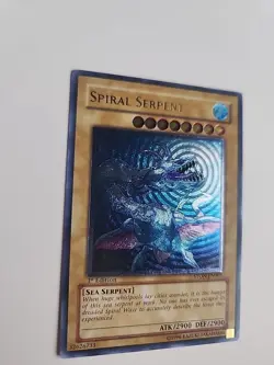 Yugioh Spiral Serpent (Ultimate Rare) STON-EN003 1st Edition #Y79 - Image 2