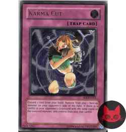 Yugioh Karma Cut SOI-EN053 Ultimate Rare LP - Image 1