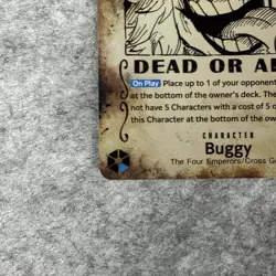 One Piece TCG - Buggy (Wanted Poster) SP OP09-051 Emperors in the New World - Image 4