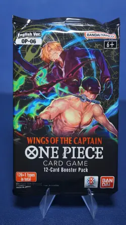 ANIME One Piece OP-06: Wings of the Captain Sealed ENG Booster Pack (1x) - Image 1