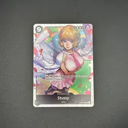 Stussy One Piece TCG SR OP07-085 500 Years in the Future Foil - Image 1